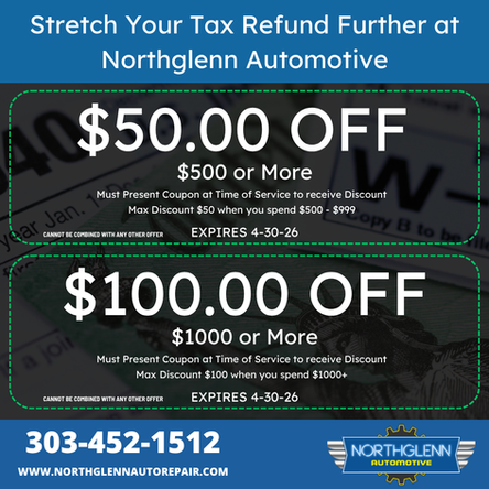 Tax Refund Deal - Northglenn Automotive