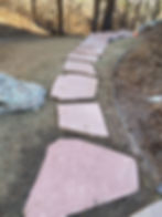 Colorado Red Flagstone Walk Way