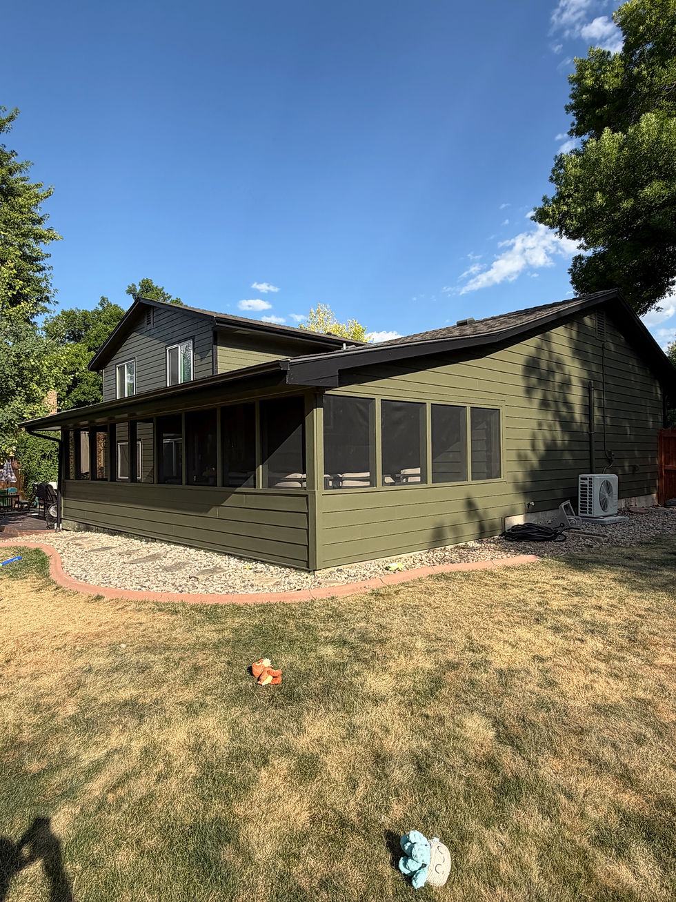 Full Exterior Restoration with James Hardie Siding, Painting & Custom Shutters