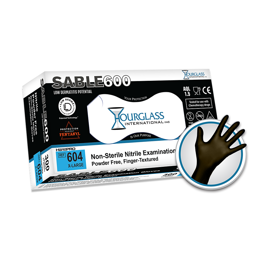 Thumbnail: Black Nitrile Gloves
