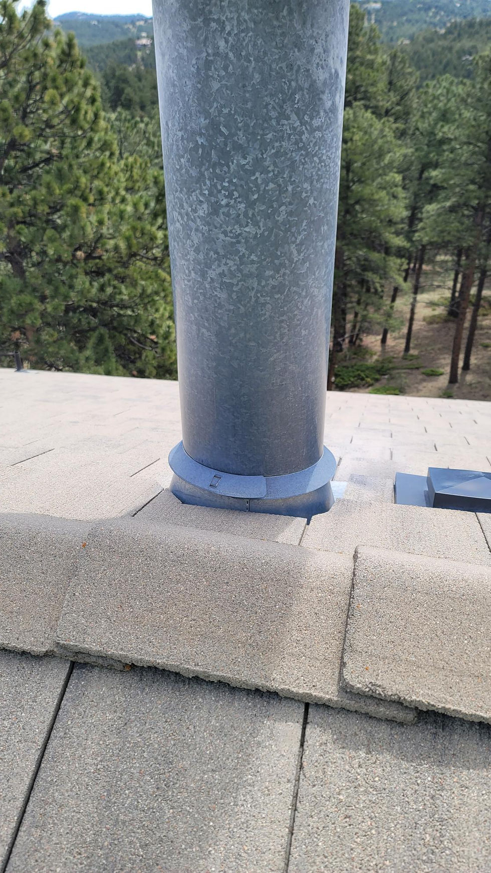 Mondragon Construction - Smoke Stack Install
