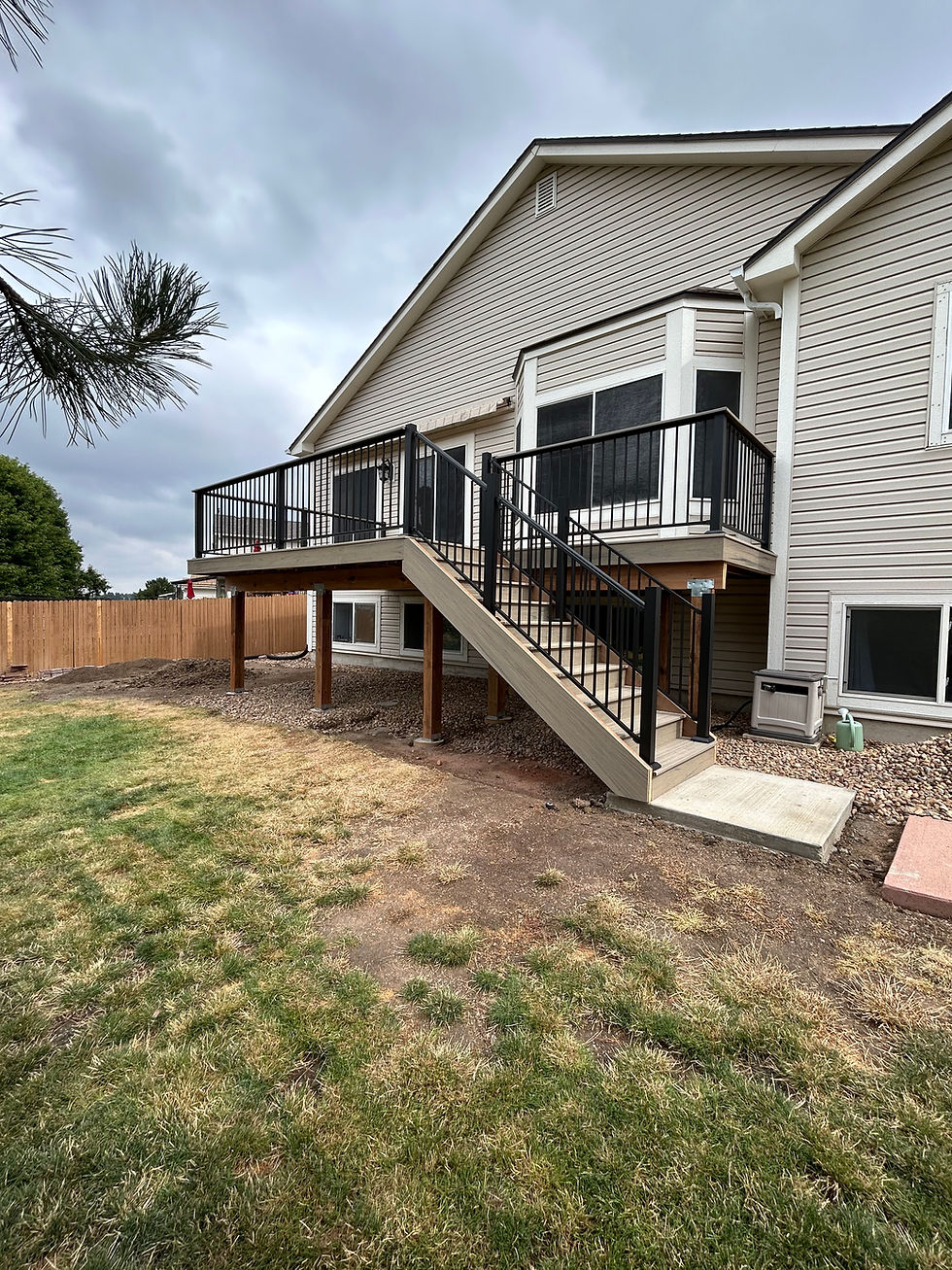 Berner Deck Parker, CO - Sage Creek Decks