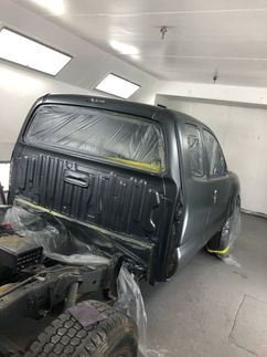 Toyota Tundra Vehicle Restoration & Fabricated Roll Cage - Auto Body & Frame Clinic