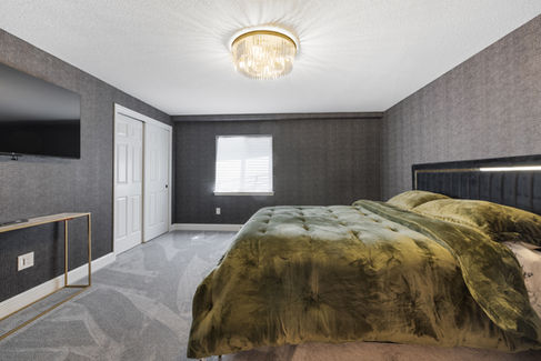 Modern Basement Finish - Thornton, Colorado McNeely Construction