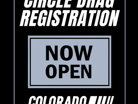 Circle Drag Registration Now Open