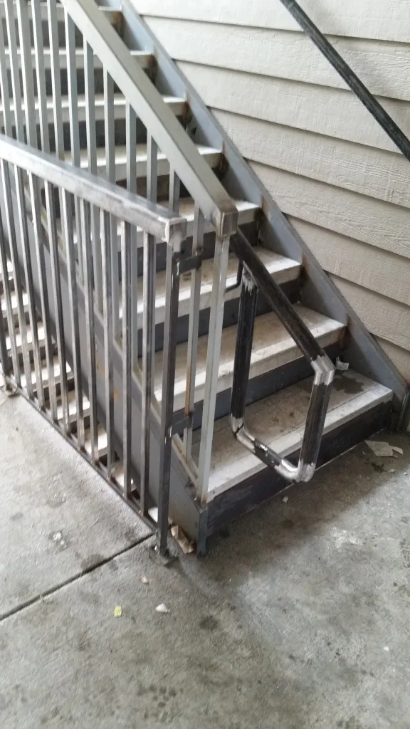 Stairs Projects - Larry's Mobile Welding