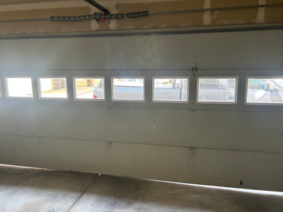 Before Garage Door Replacement in Westminster
