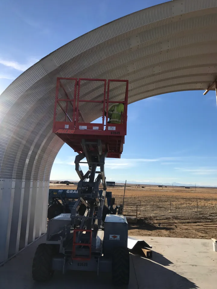 Corrugated Shop Building - Larry's Mobile Welding