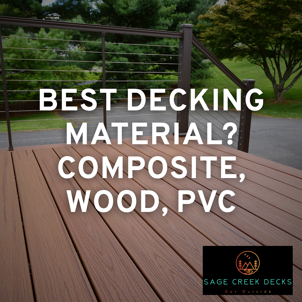 Best Decking Material: Composite, Wood & PVC Compared