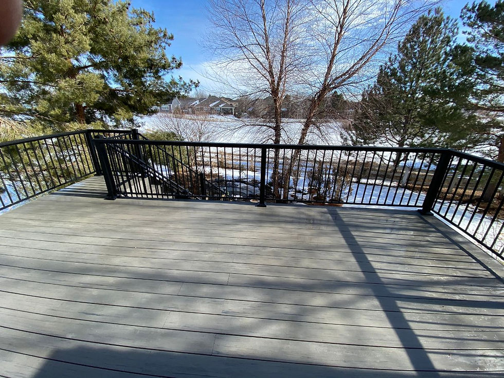 Deck Build in Broomfield