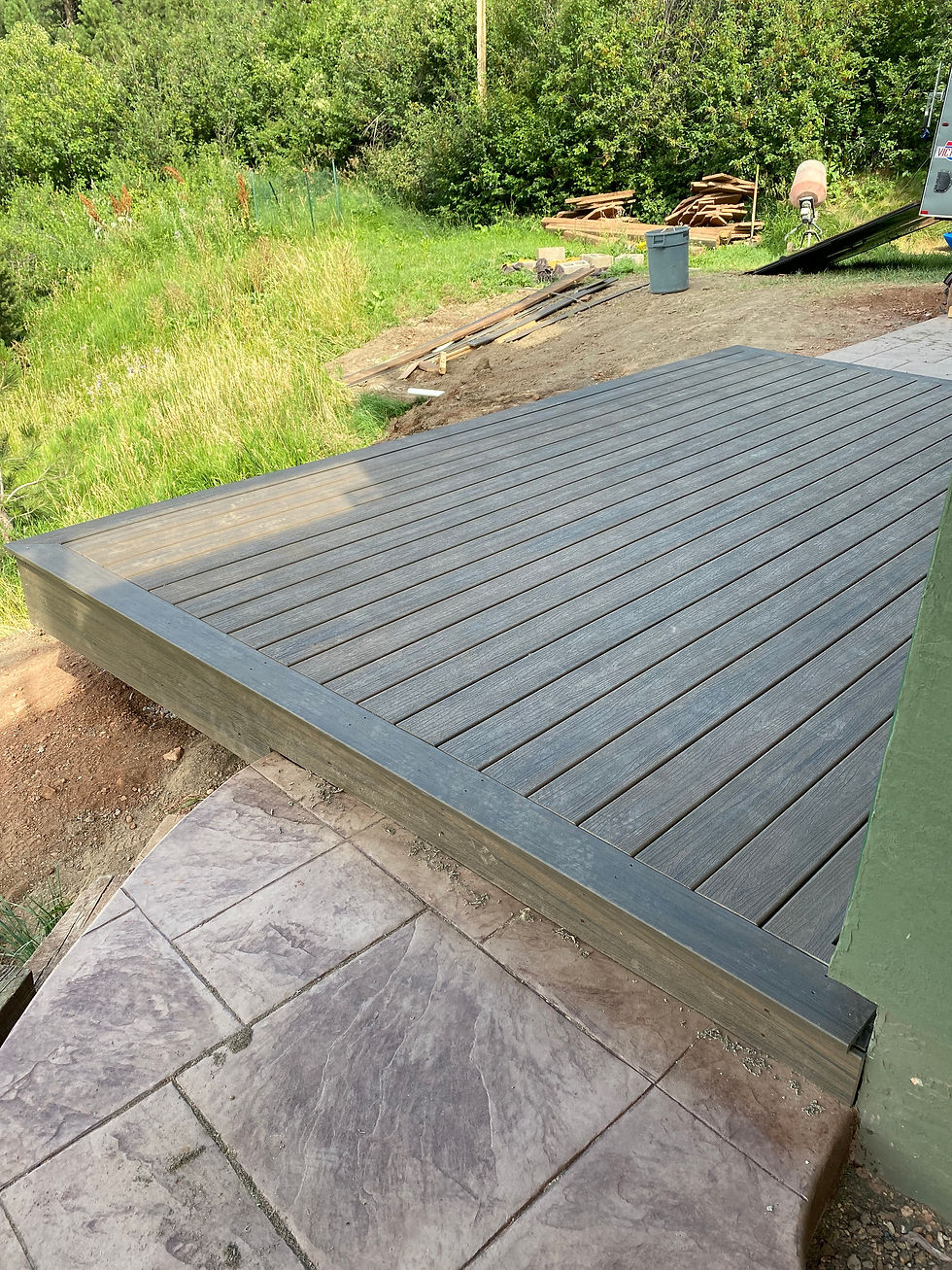 Pine Brook Hills Deck - Cosman Construction Boulder, CO