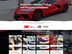 Window Tinting Website Design Broomfield -  Precision Auto Salon
