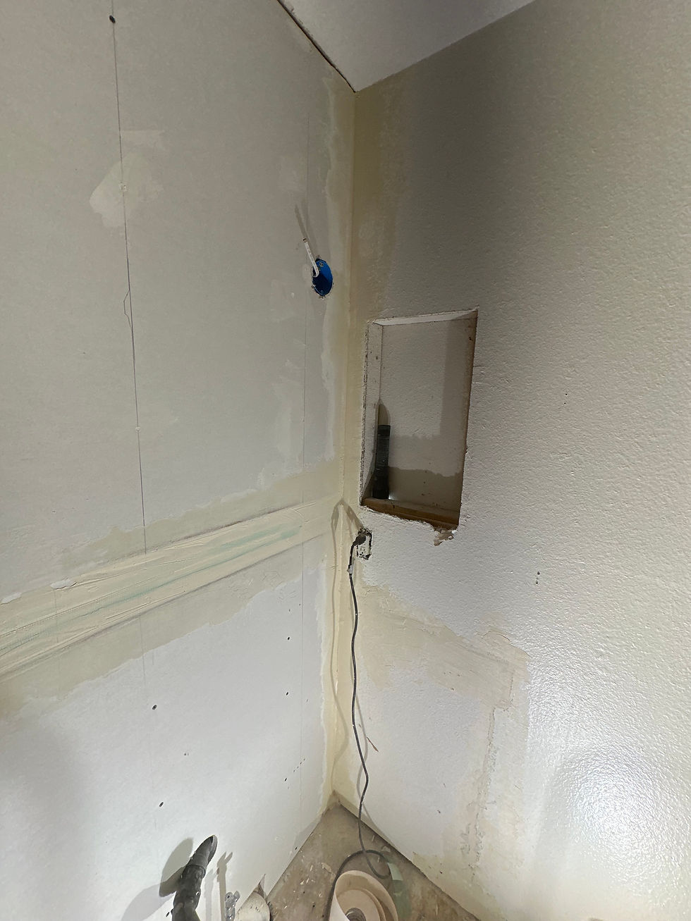 During Bathroom Remodel in Lakewood - Cosman Construction