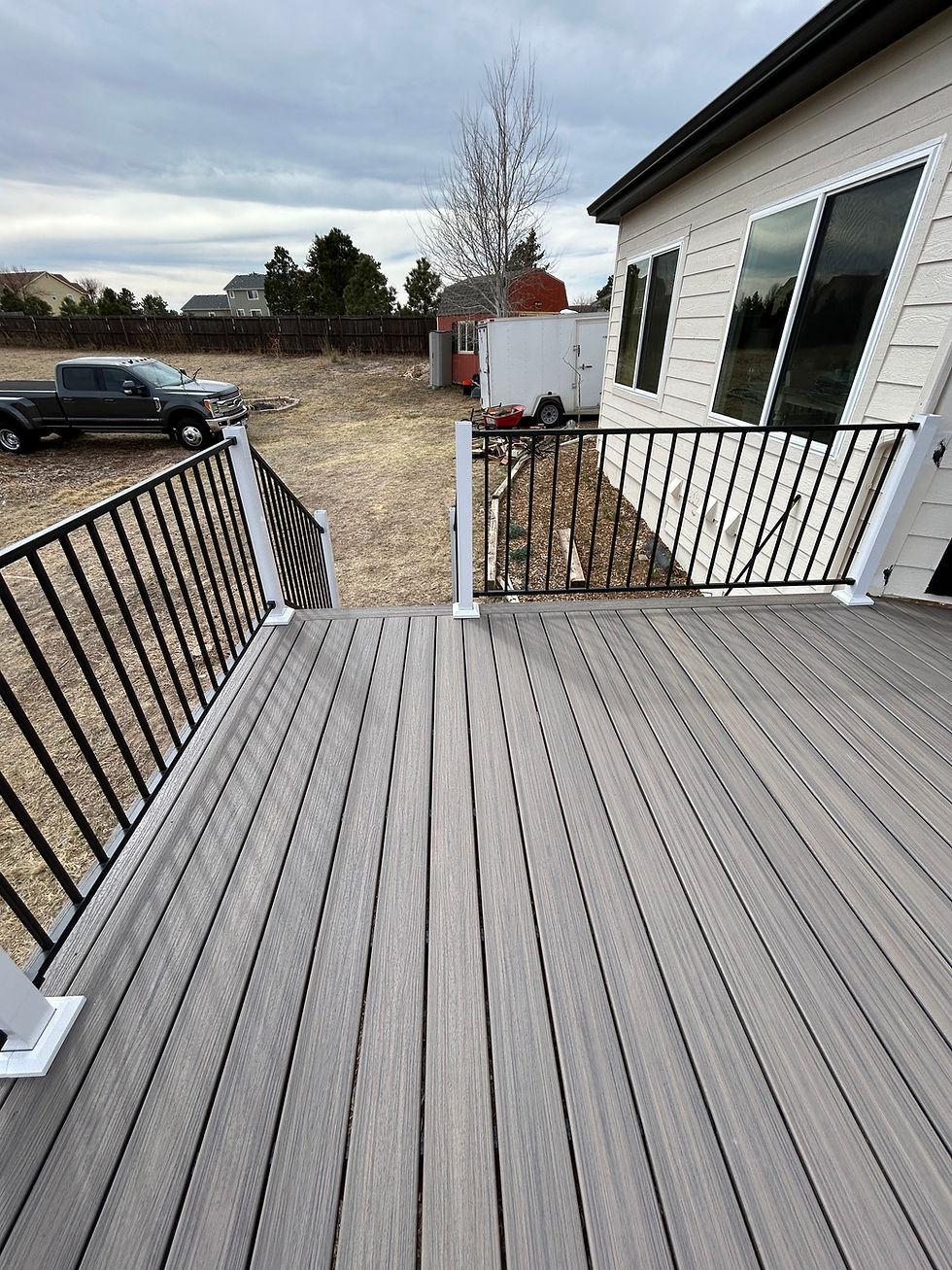 Kellogg Deck - Parker, Colorado Sage Creek Decks