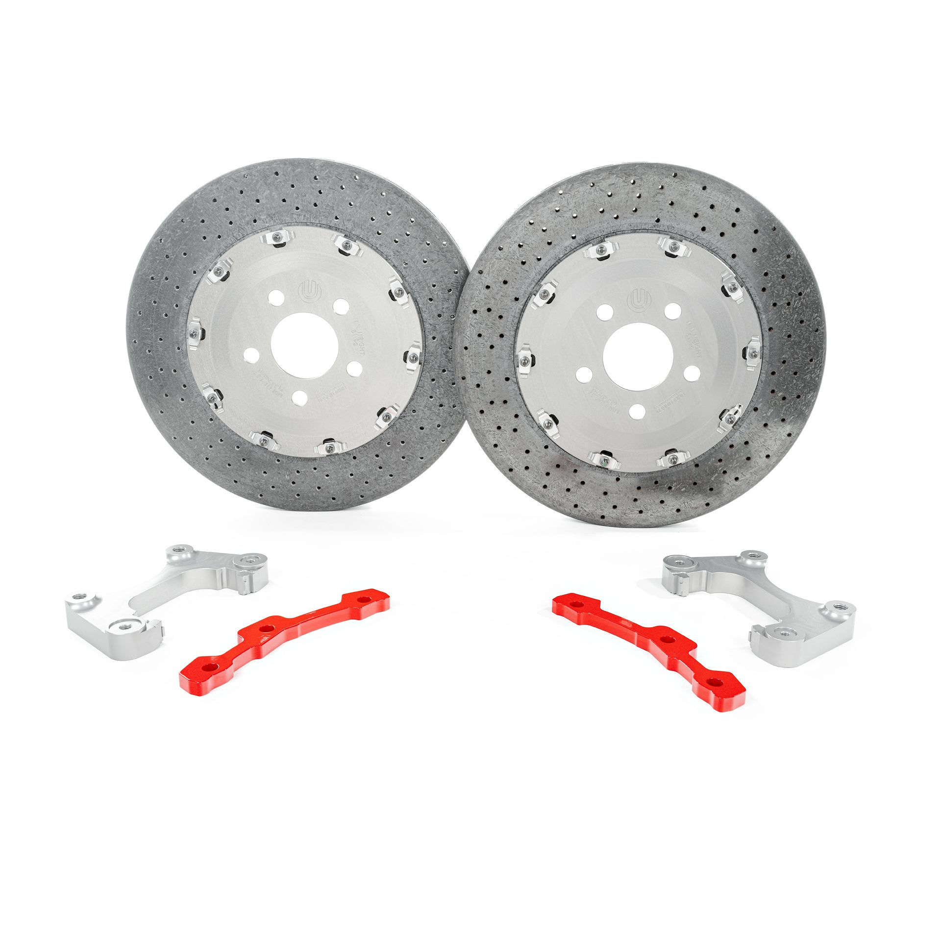 BFB CARBON CERAMIC REAR BIG BRAKE KIT FOR TESLA MODEL 3 AND MODEL Y