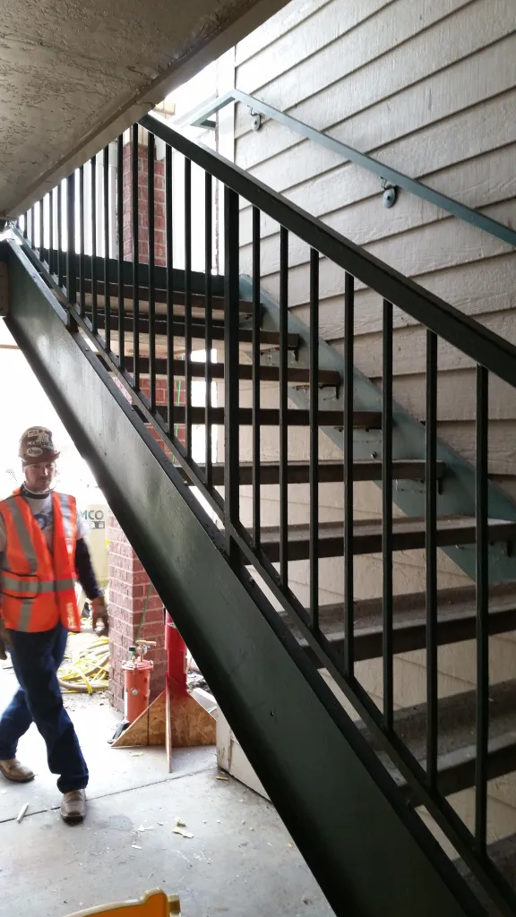 Stairs Projects - Larry's Mobile Welding