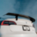 UNPLUGGED ASCENSION-R CARBON FIBER REAR WING FOR TESLA MODEL Y BY VOLTEX
