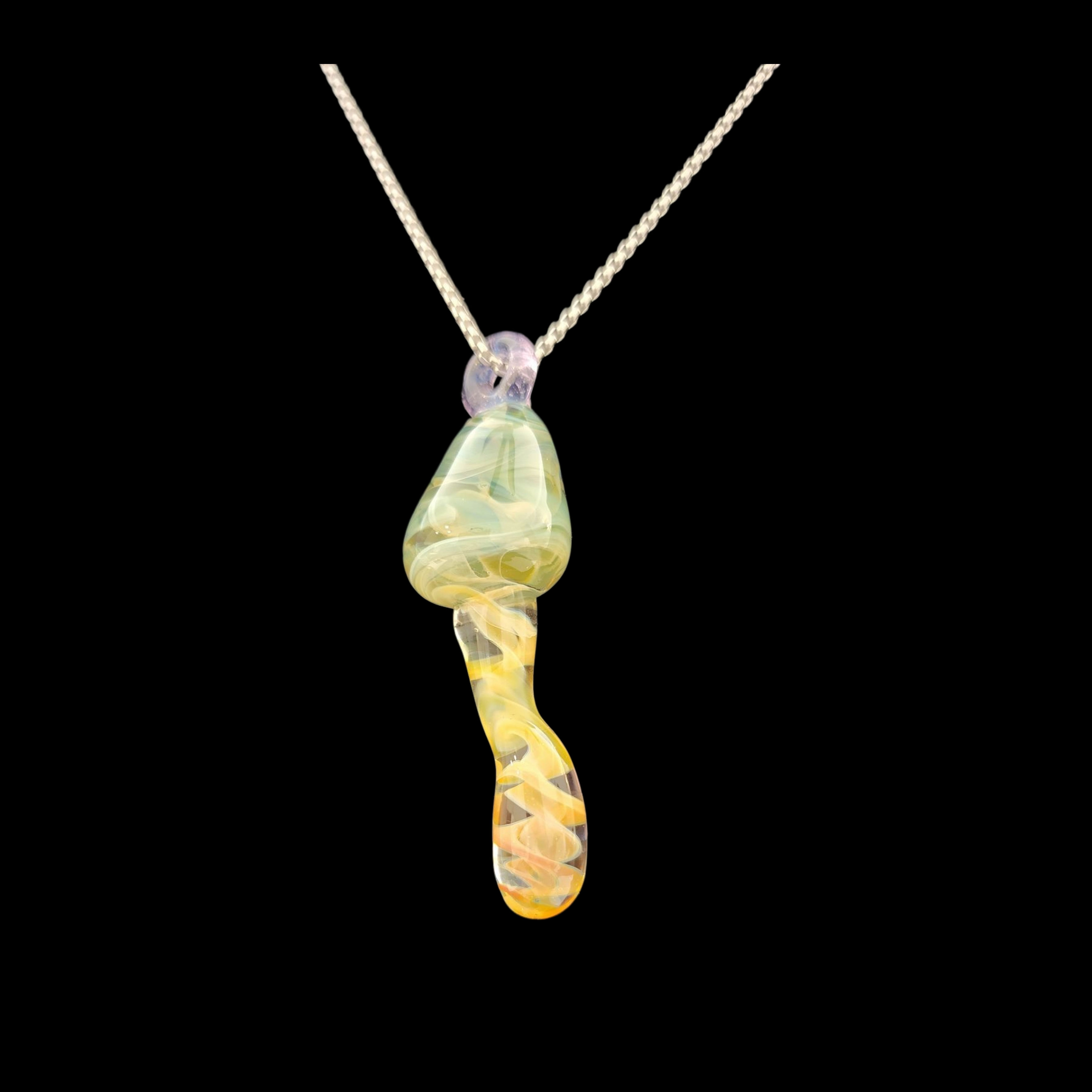 Heady Glass - Mushroom Pendant