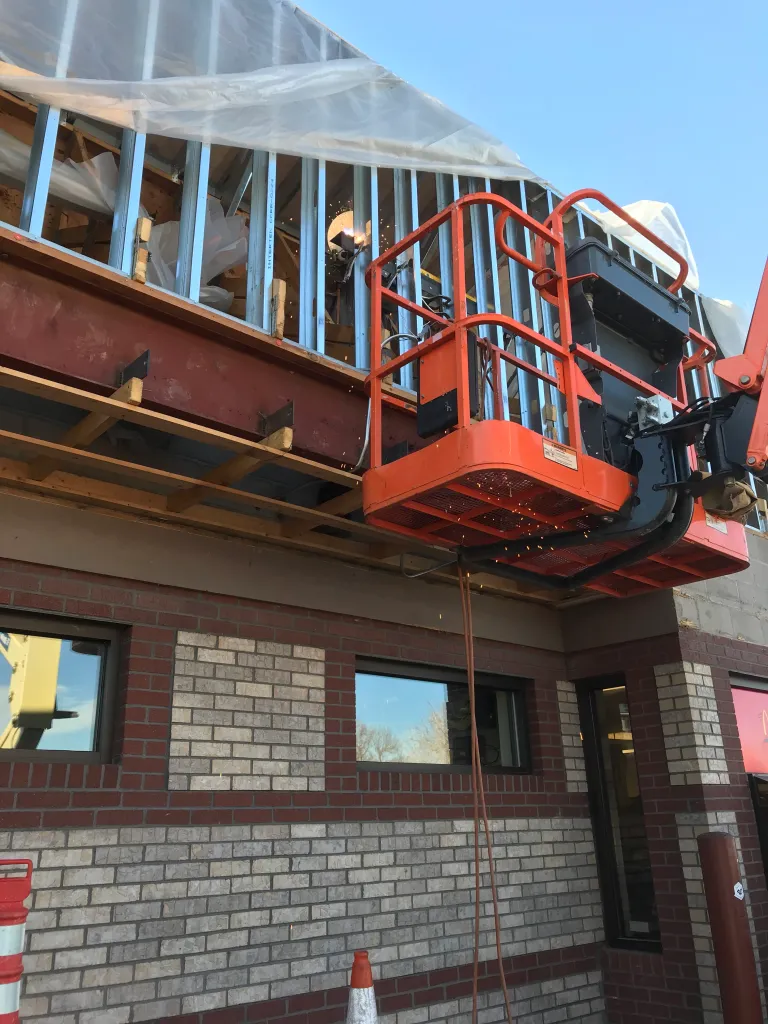McDonalds Exterior Welding - Larry's Mobile Welding