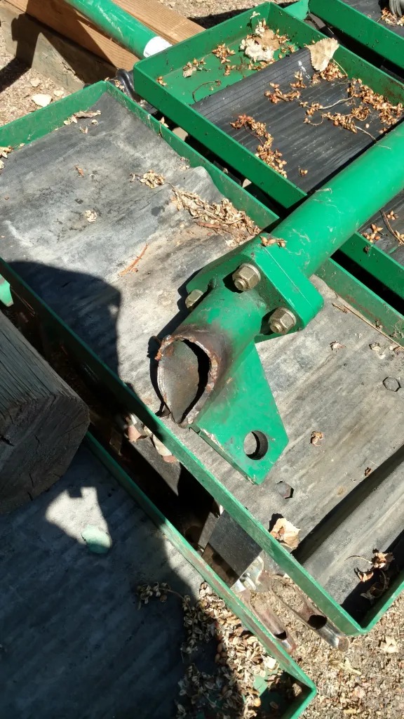 Tiller Hitch Weld & Repair - Larry's Mobile Welding