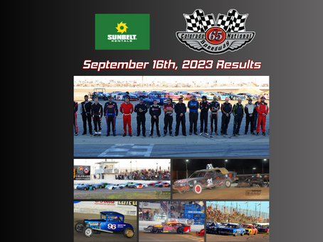 Sunbelt Rentals Championship & Butch Snow Memorial 100 A Night To Remember At CNS