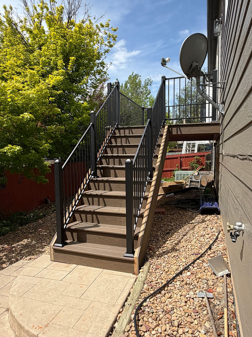 Reynolds Deck in Parker Colorado - Sage Creek Decks