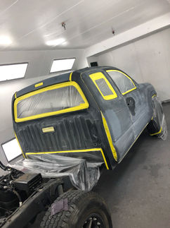 Toyota Tundra Vehicle Restoration & Fabricated Roll Cage - Auto Body & Frame Clinic