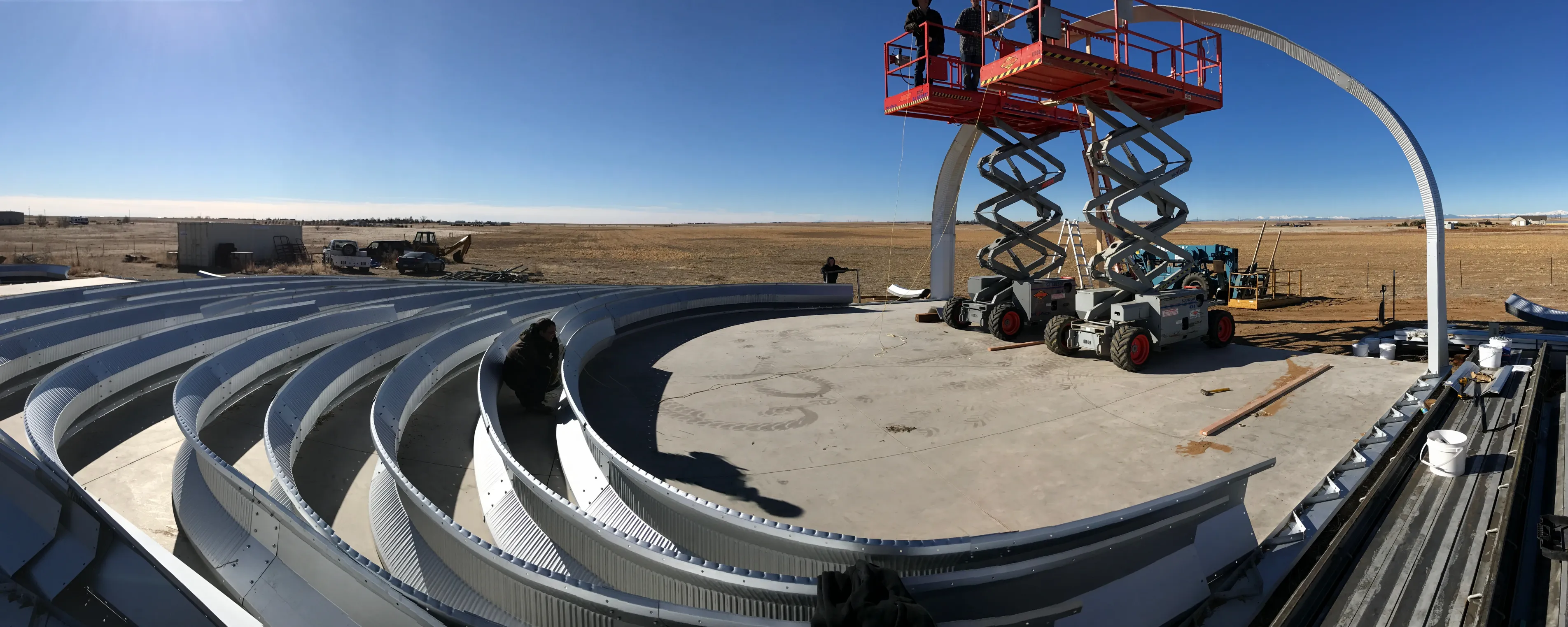 Corrugated Shop Building - Larry's Mobile Welding