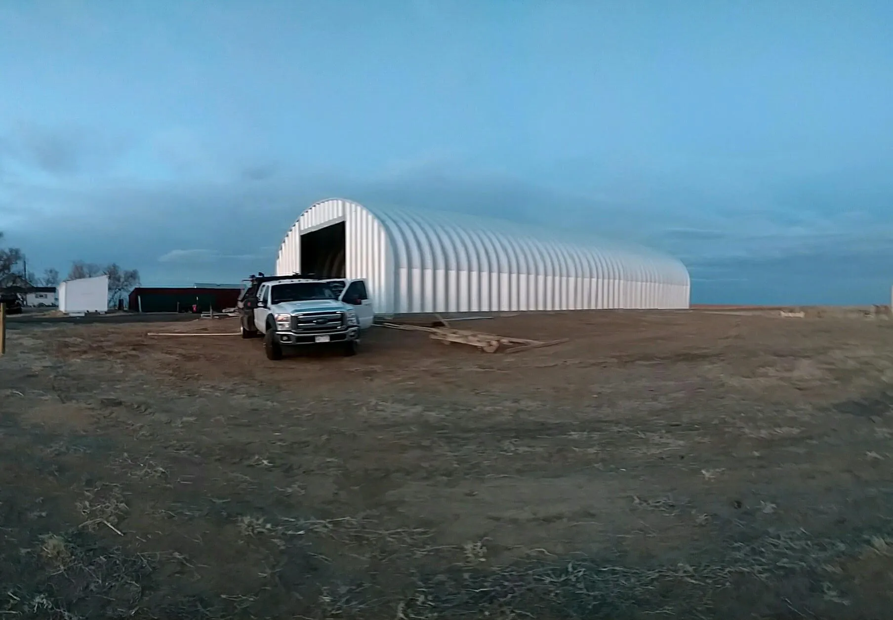 Corrugated Shop Building - Larry's Mobile Welding