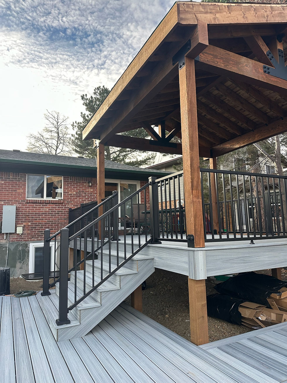 Deck Building Lakewood - CJ King Construction