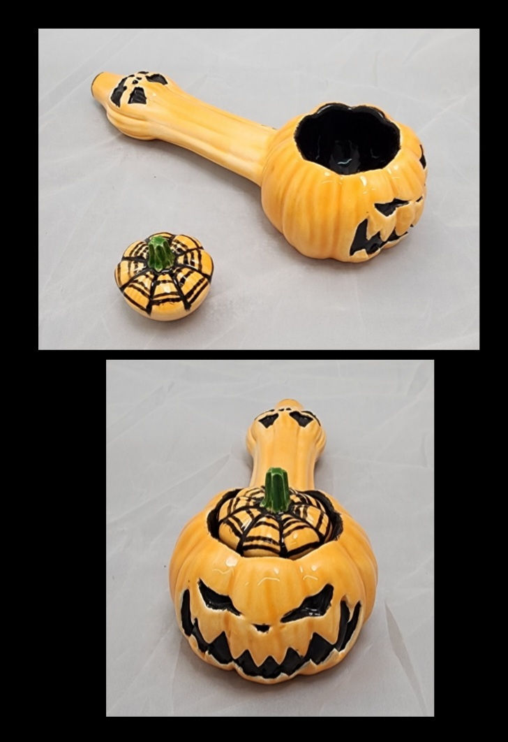 Orange Pumpkin Pipe