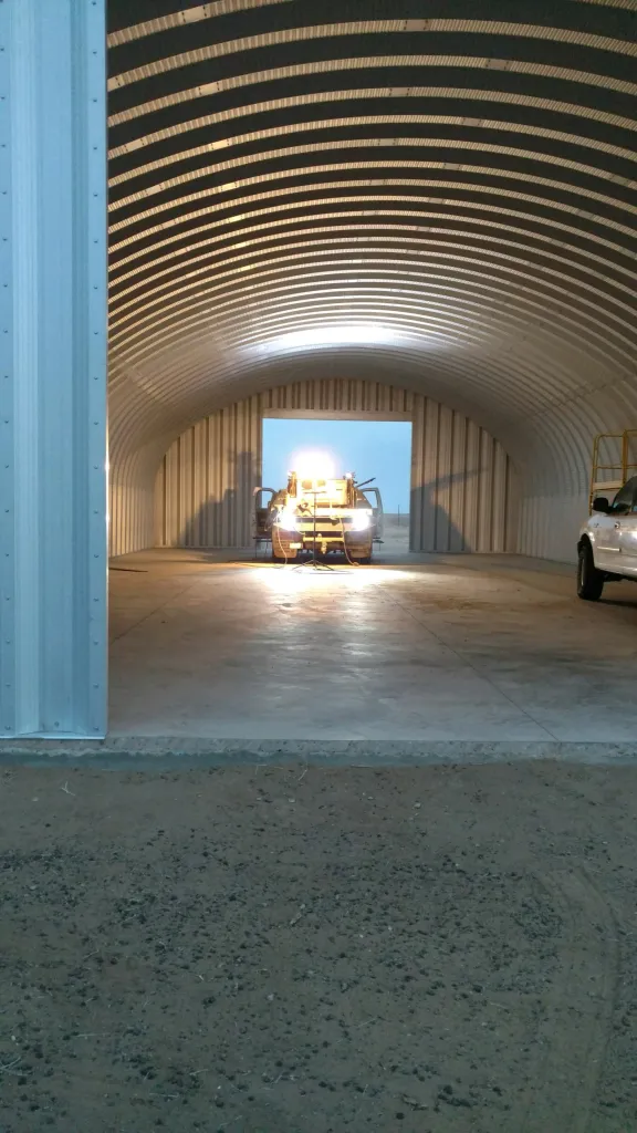 Corrugated Shop Building - Larry's Mobile Welding