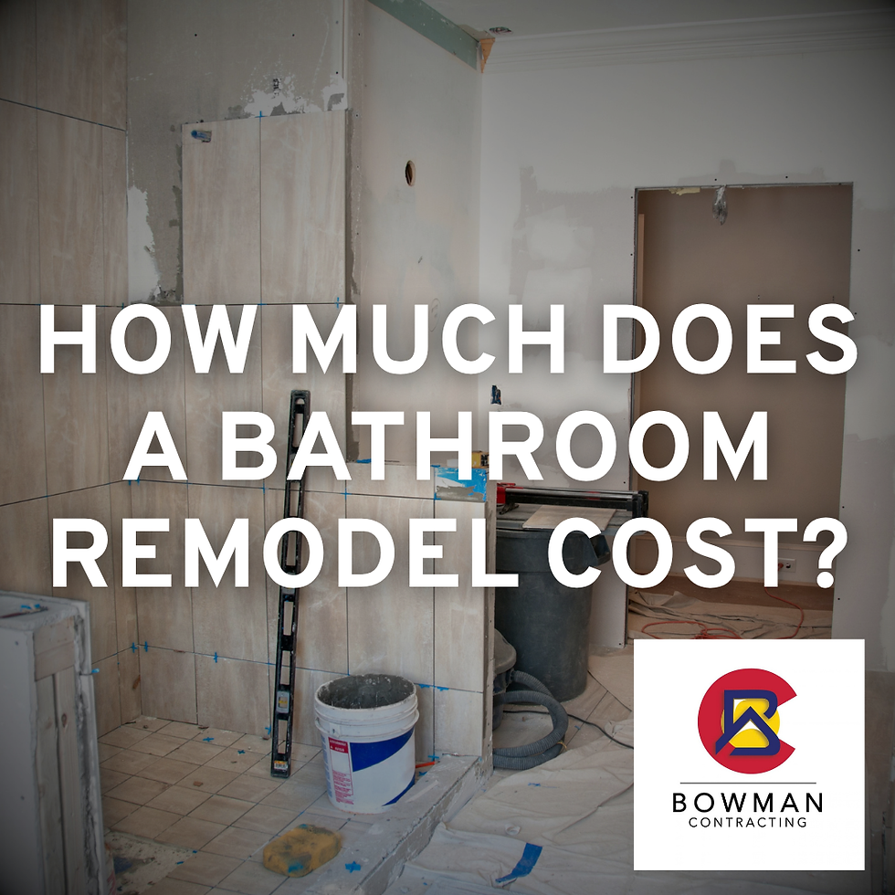 How Much Does a Bathroom Remodel Cost?