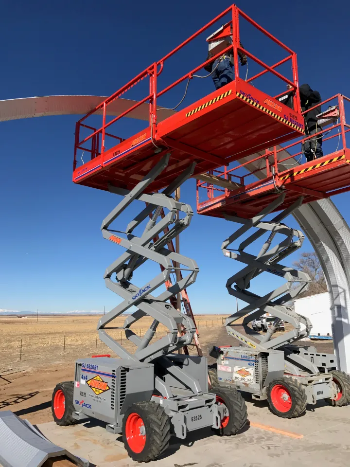 Corrugated Shop Building - Larry's Mobile Welding