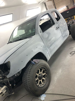 Toyota Tundra Vehicle Restoration & Fabricated Roll Cage - Auto Body & Frame Clinic