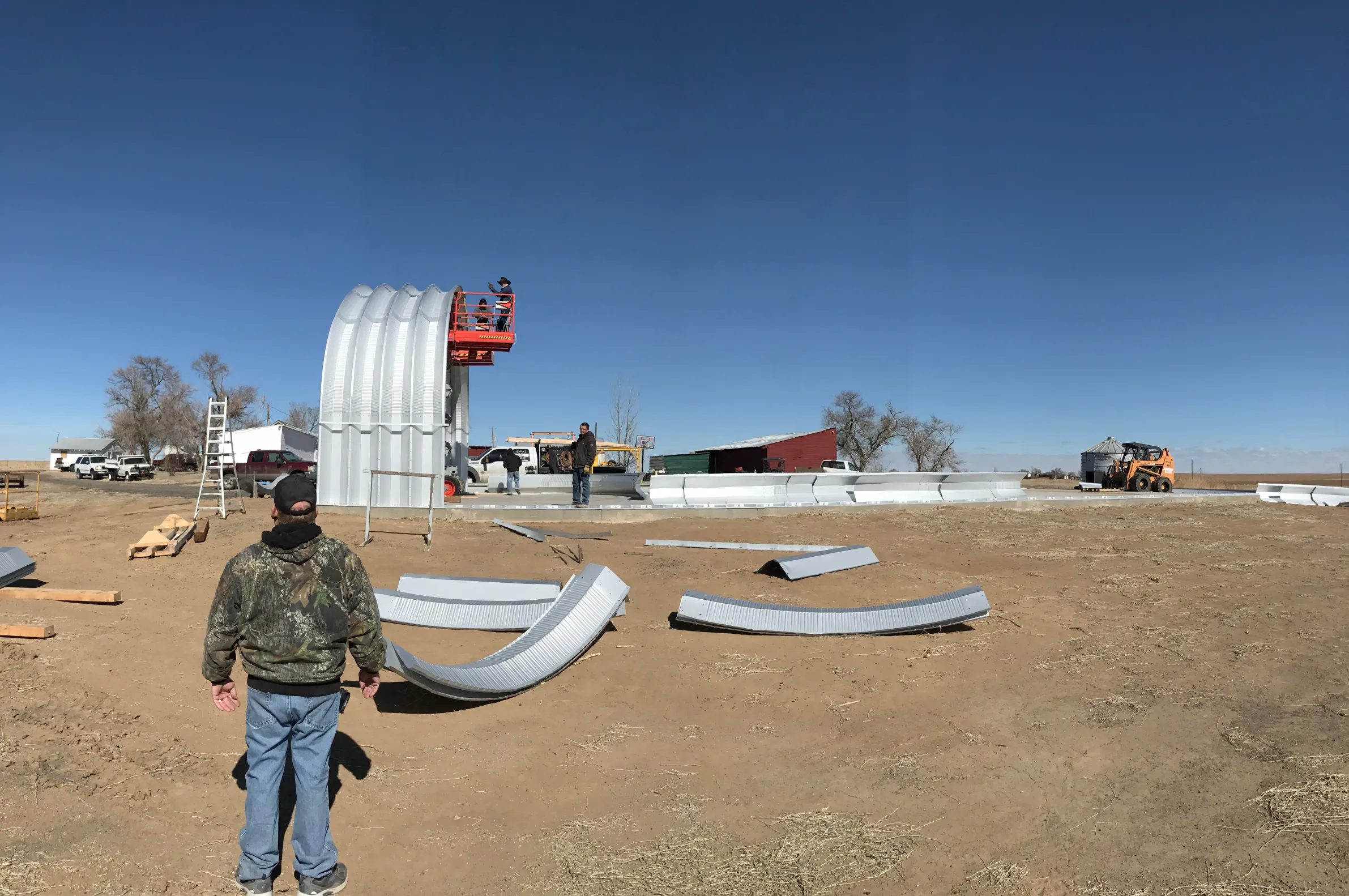Corrugated Shop Building - Larry's Mobile Welding