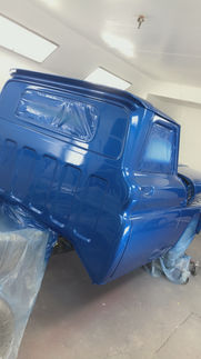 Blue Chevy Pick Up Full Vehicle Restoration - Auto Body & Frame Clinic