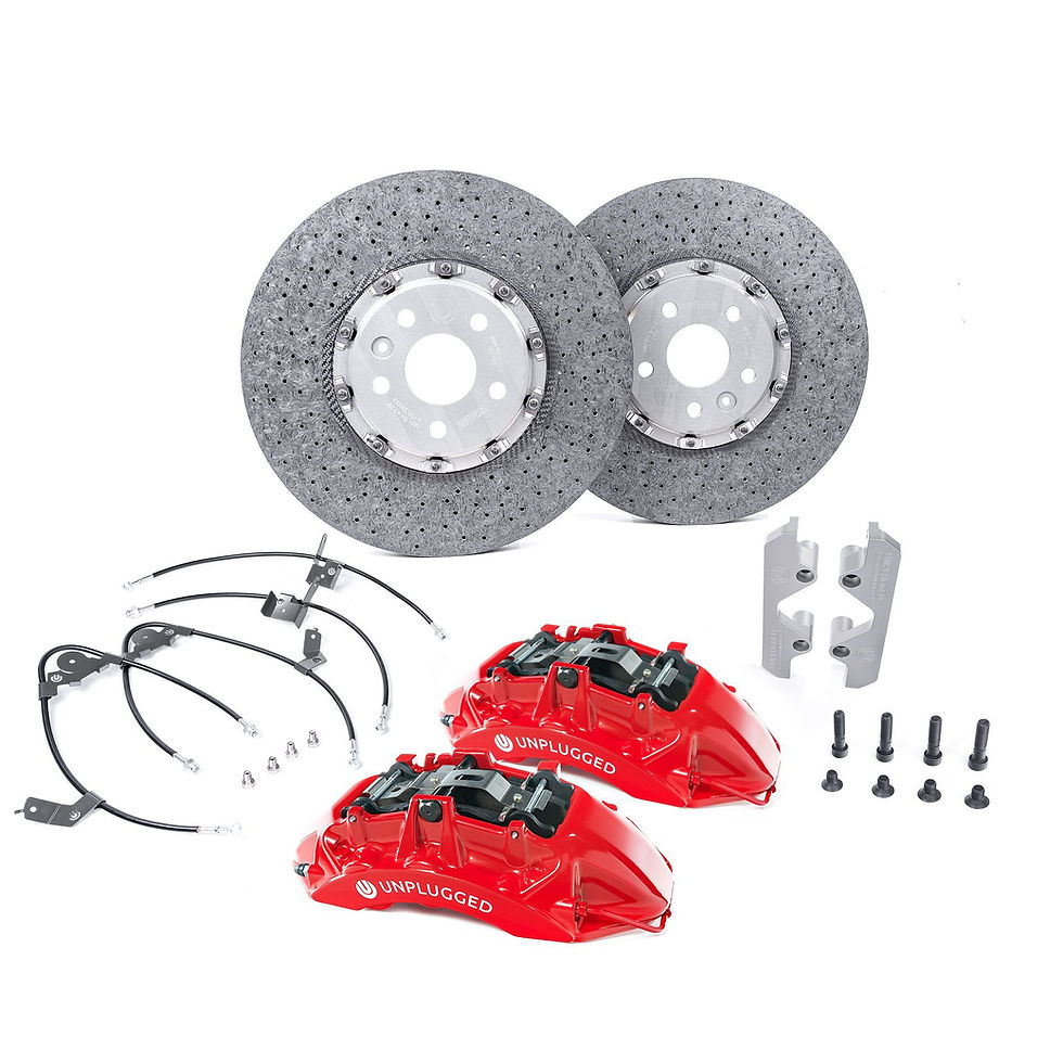 TESLA MODEL S / PLAID SUPERLIGHT CARBON CERAMIC FRONT BIG BRAKE KIT (BBK)