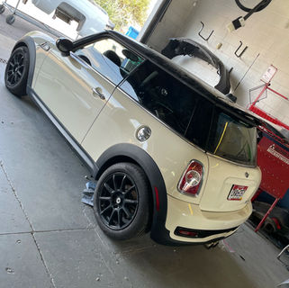 MINI Cooper Left Rear Damage Restoration - Auto Body & Frame Clinic