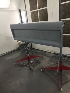 Blue Chevy Pick Up Full Vehicle Restoration - Auto Body & Frame Clinic