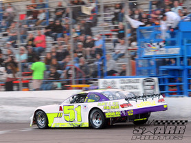 Kyle Clegg wins Late Model Race - Colorado National Speedway