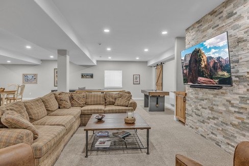 Thornton, Colorado Finished Basement - McNeely Construction