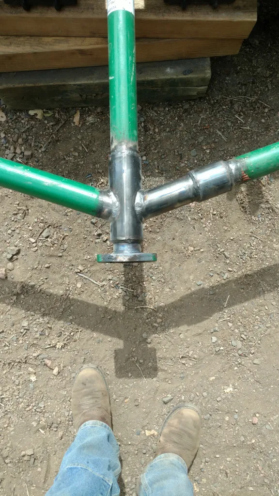 Tiller Hitch Weld & Repair - Larry's Mobile Welding