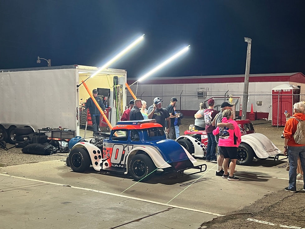 Thumbnail: Race Car Trailer Pit Lights 10FT Pair - 29,000 Lumen