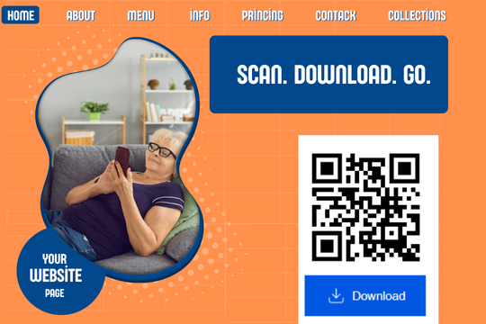 QR Show & Go banner
