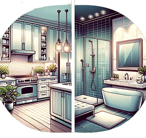 Kitchen Bathroom Modeling