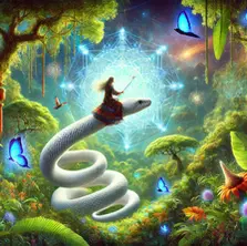 Riding the White Serpent