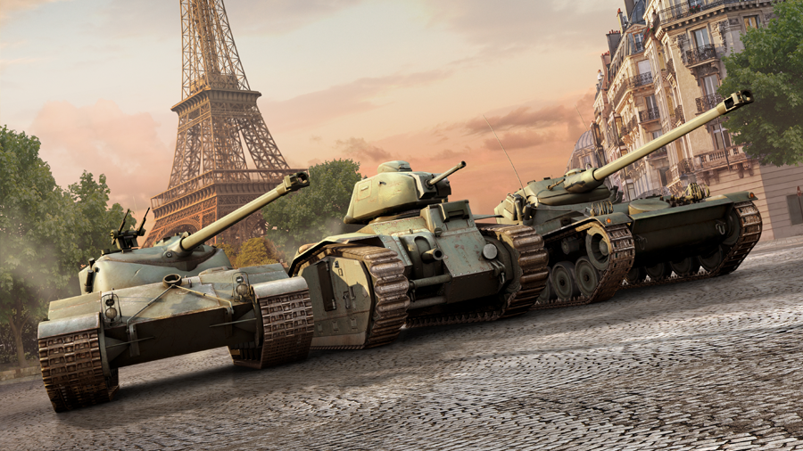 French Tanks Keyart