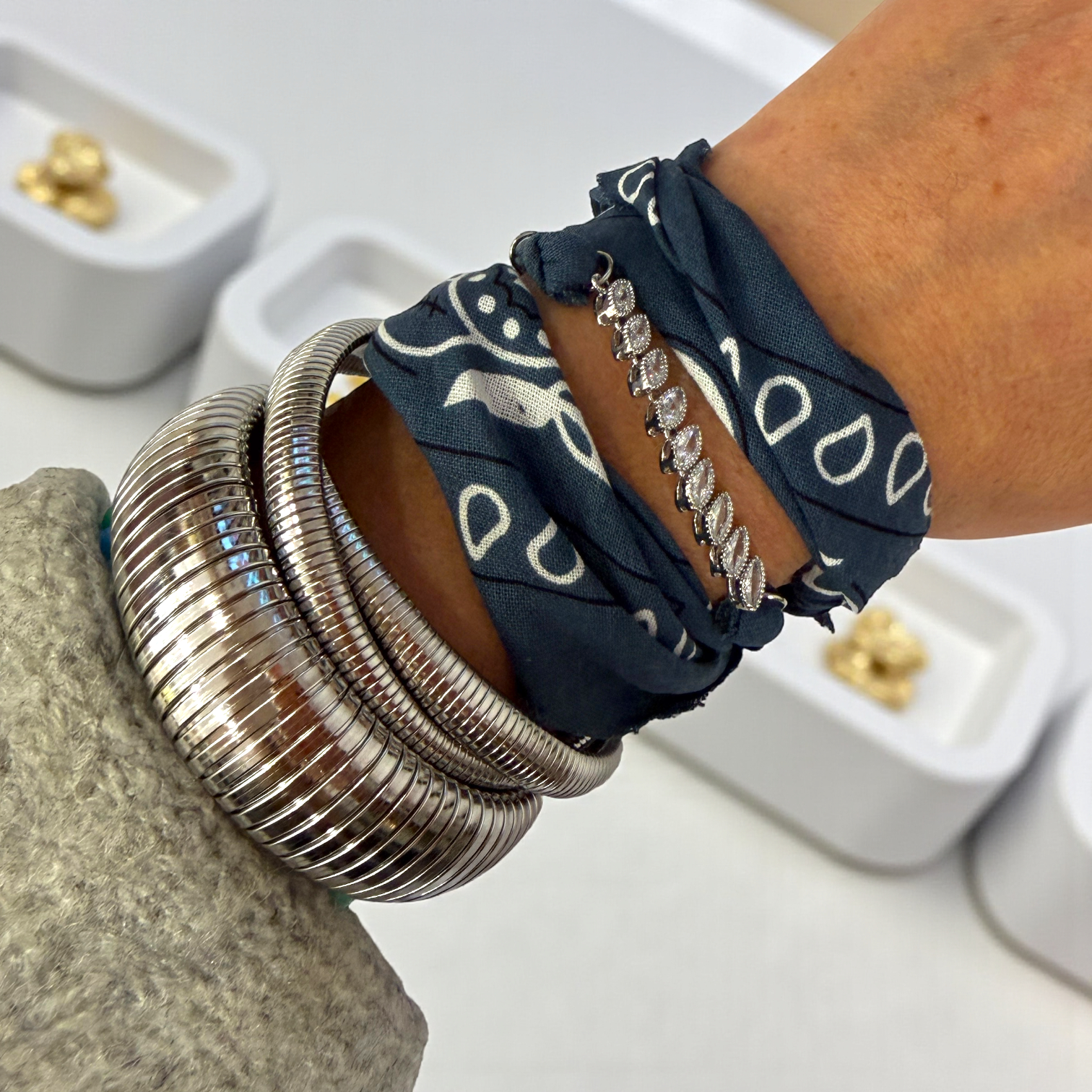 lien strass navy Badhnati