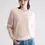 Miniature : Pull en angora Datus rose Bellerose